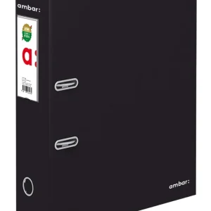 Pasta arquivo A4 Ambar lisa L80 preto