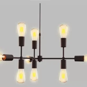 Pendente Equilibrium 9xe27 Preta