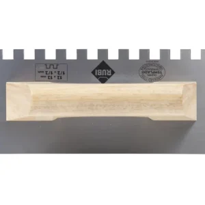 Pente Rubi 28 cm com cabo de madeira fechado 12x12