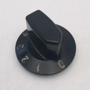 Pequeno botão rotativo 2,8/3,5 cm usado com escala 1-6