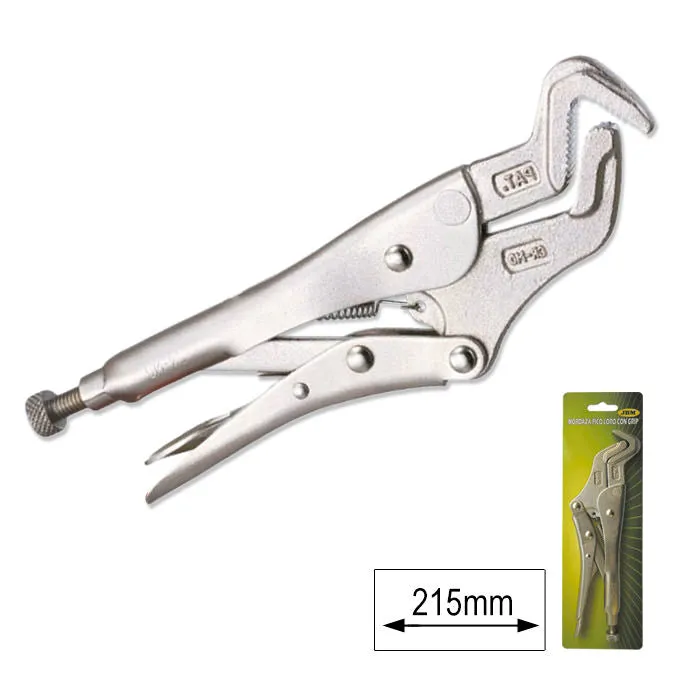 PINZA SCATTO BECCO CURVO - DENTATO 52387 JBM