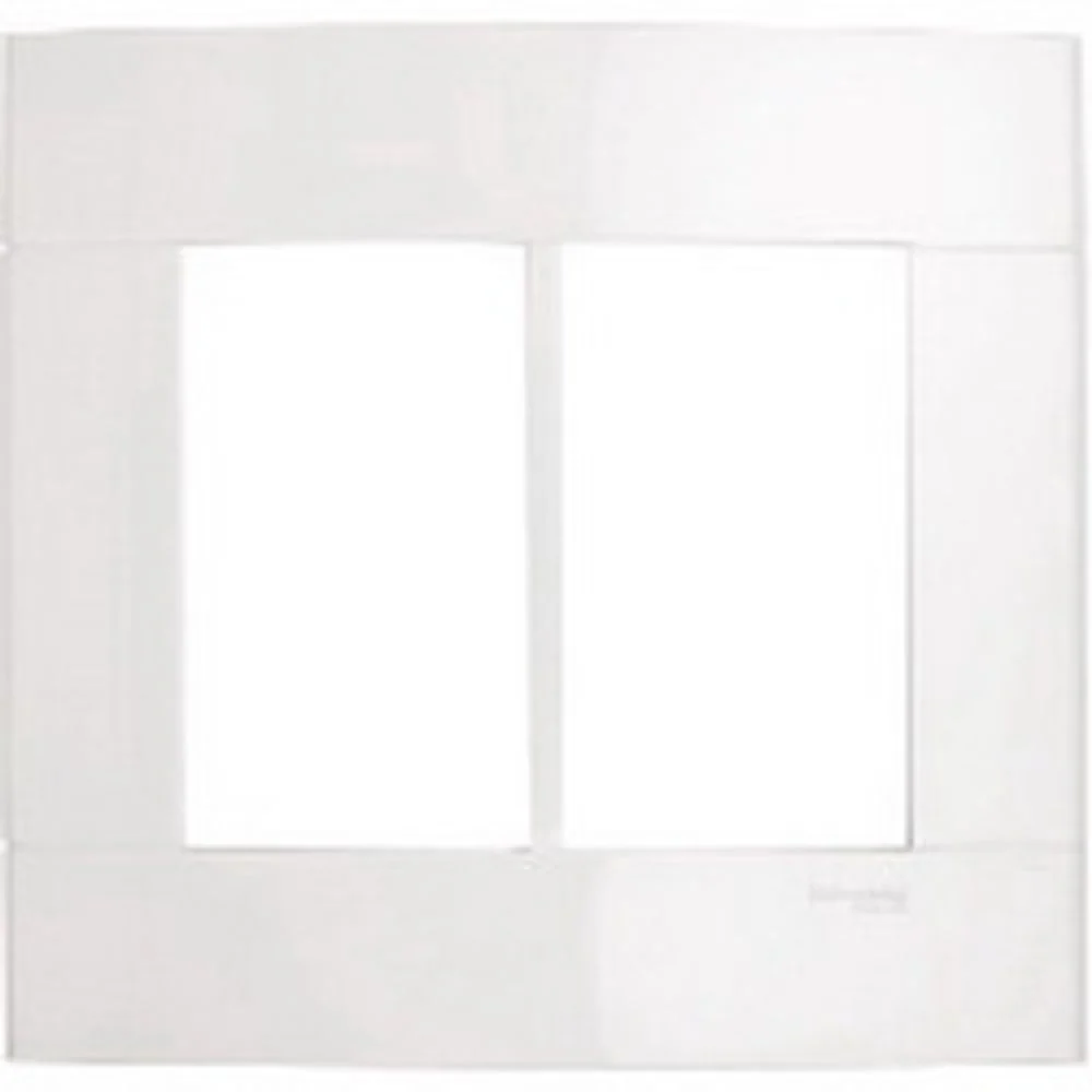 Placa 4x4 6 Postos Branco - Decor