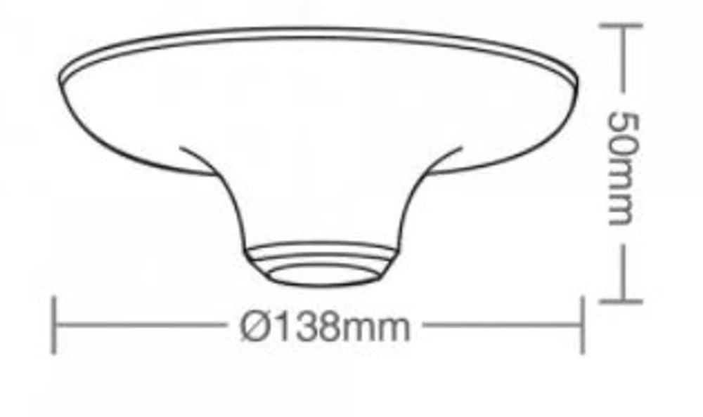Plafon C/ Soquete Porcelana E27 Branco