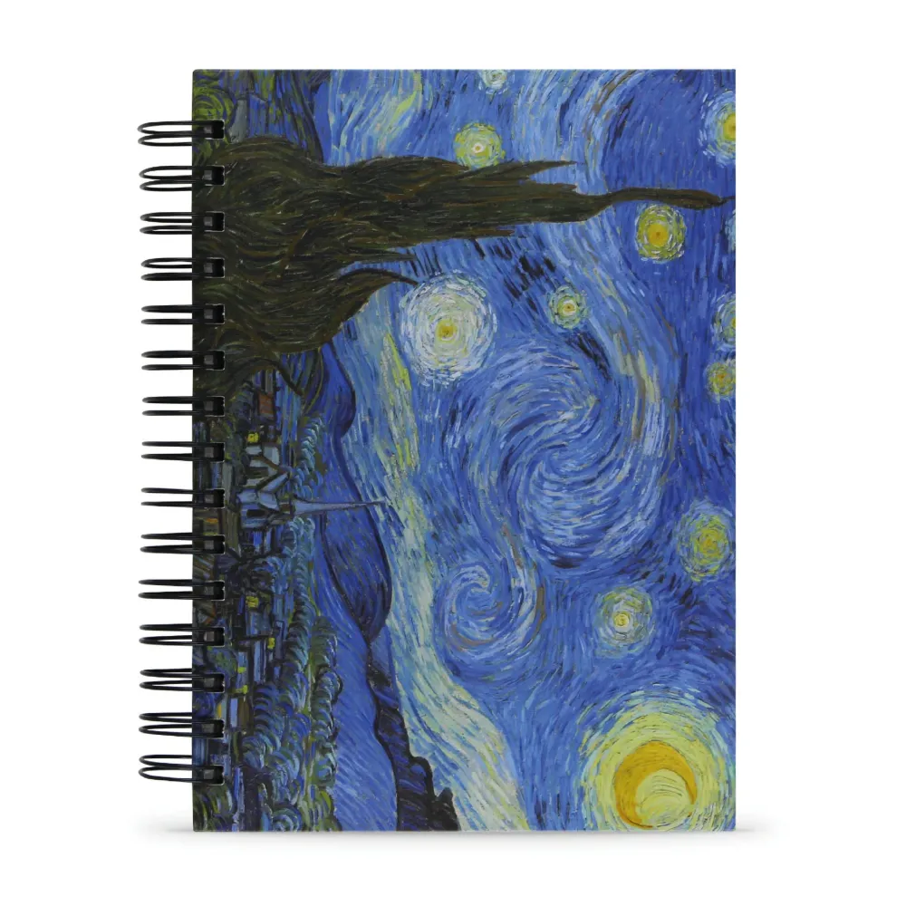 Planner Diário Básico Permanente 365 Dias Capa Dura A5 Noite Estrelada
