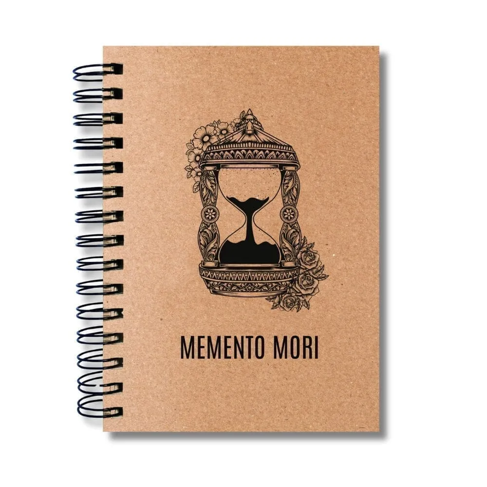 Planner Diário Básico Permanente 365 Dias Capa Dura A5 Memento Mori