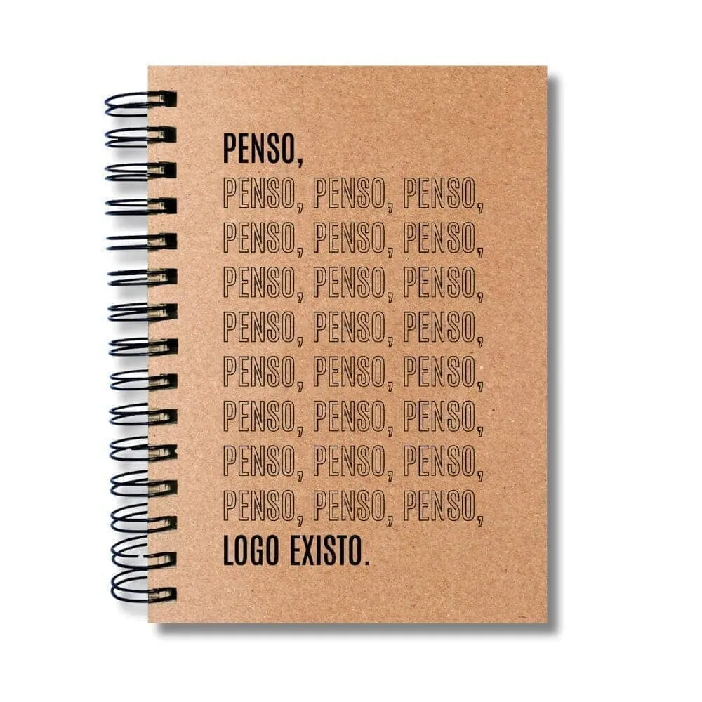 Planner Diário Básico Permanente 365 Dias Capa Dura A5 Penso
