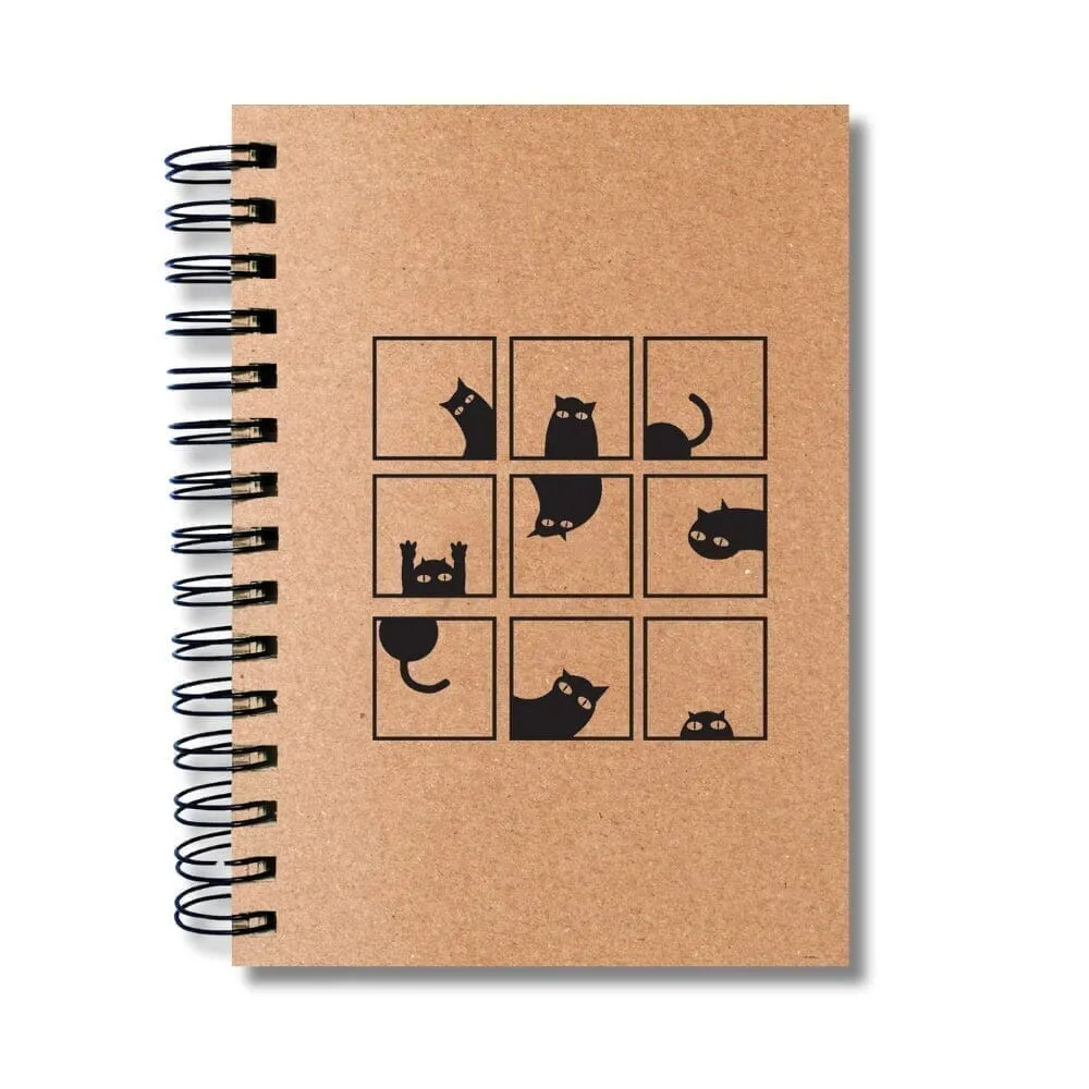 Planner Diário Básico Permanente 365 Dias Capa Dura A5 Gatices
