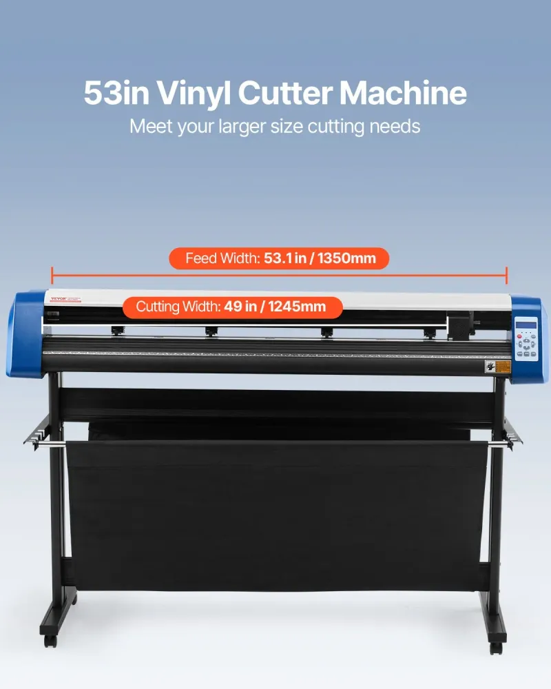 Plotter de Vinil Semi-Automático VEVOR 53 Polegadas