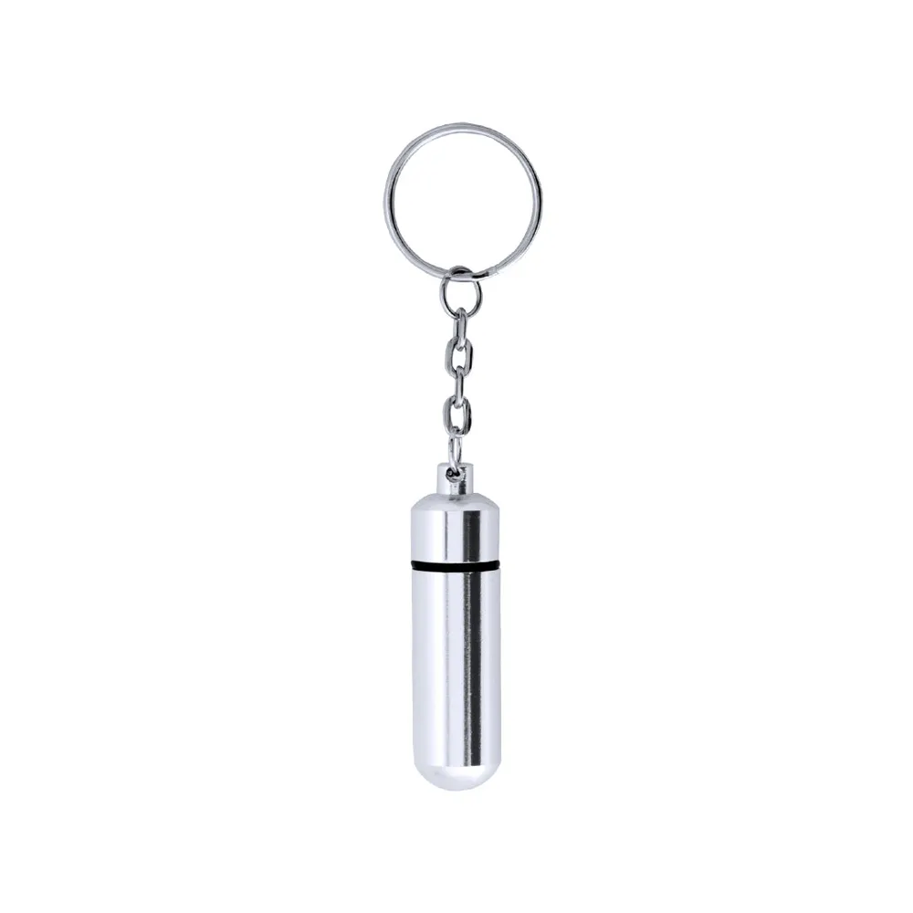 Porta-chaves Pastillero Aluminio Elegante e Prático