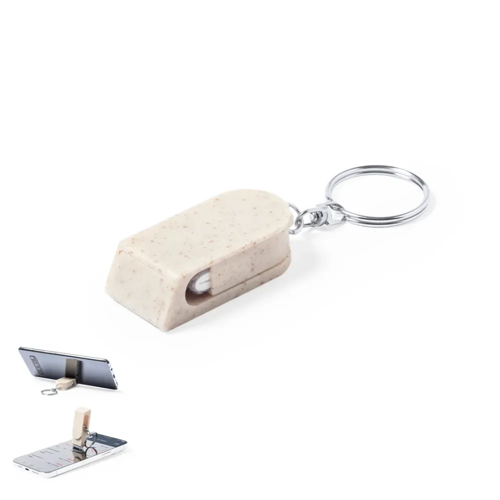 Porta-chaves Suporte para Smartphone em Cañ de Trigo