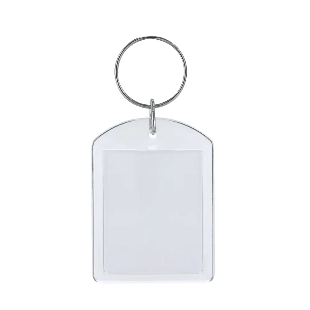 Porta-chaves Transparente com Personalização