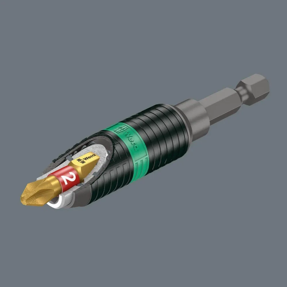 Porta-pontas Universal Rapidaptor BiTorsion 1/4" Wera 053923