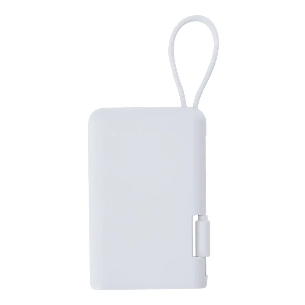 Power Bank Compacto 2000mAh com USB Tipo C