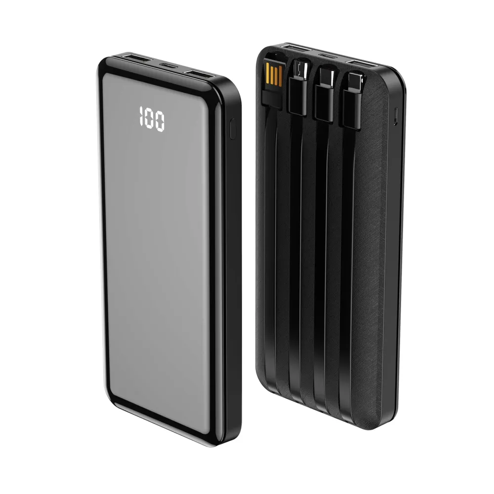 Power bank Forever TB-411 ALLin1 10000 mAh com cabos USB-C, Lightning