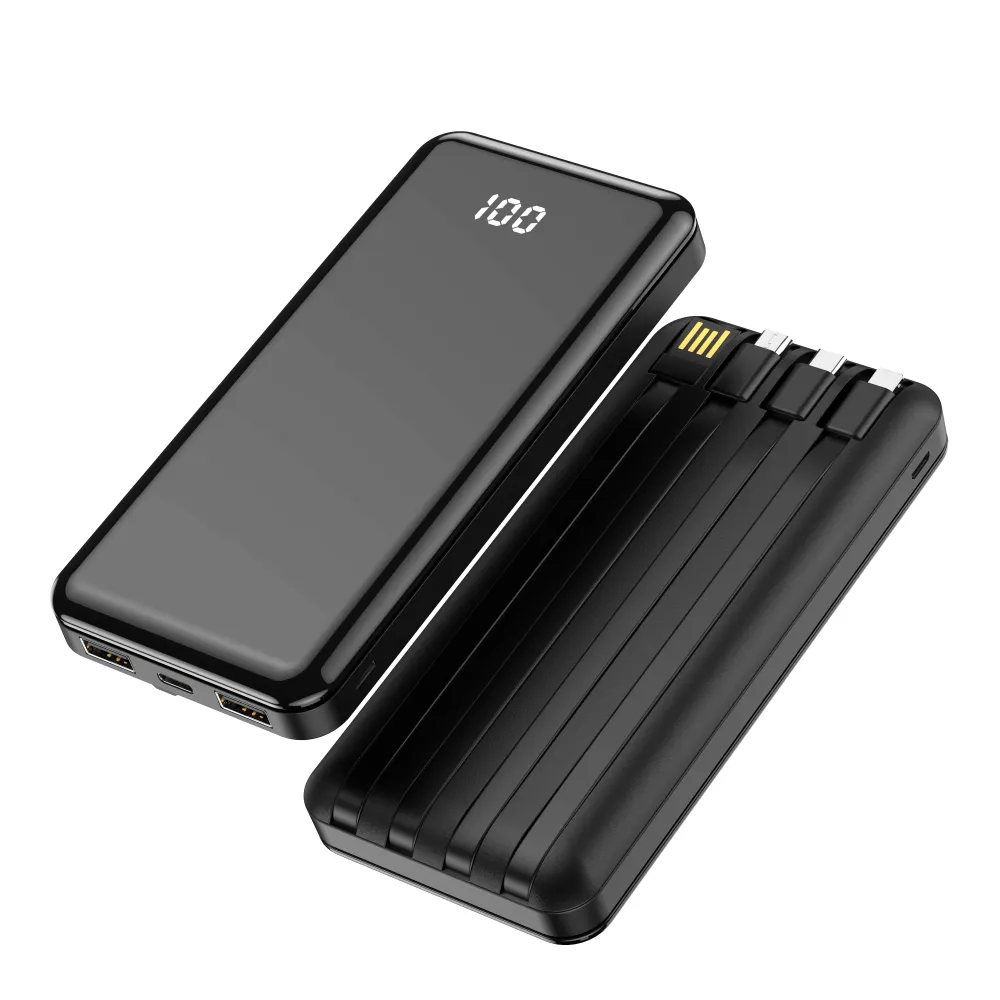 Power bank Forever TB-411 ALLin1 10000 mAh com cabos USB-C, Lightning