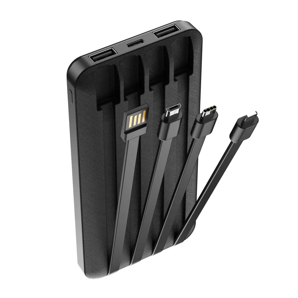 Power bank Forever TB-411 ALLin1 10000 mAh com cabos USB-C, Lightning
