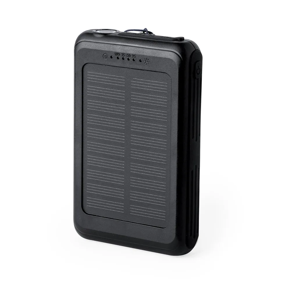 Power Bank Solar Haryin 5000mAh com Carregamento Sem Fios