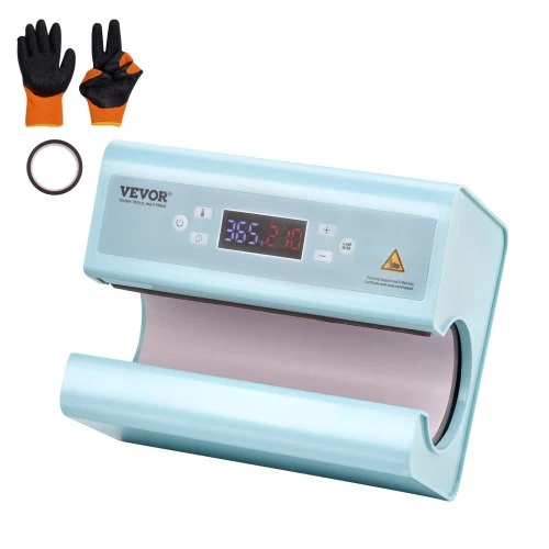 Prensa Térmica Automática para Canecas Sublimação 30oz Azul