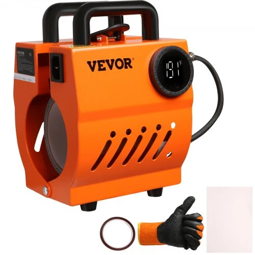 Prensa Térmica Mini para Canecas VEVOR - Fácil e Leve