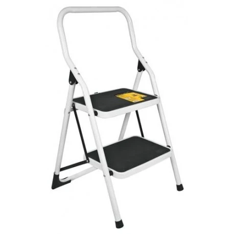 ESCALERA TUBULAR 2 PELDAÑOS ESTU-2P PRETUL
