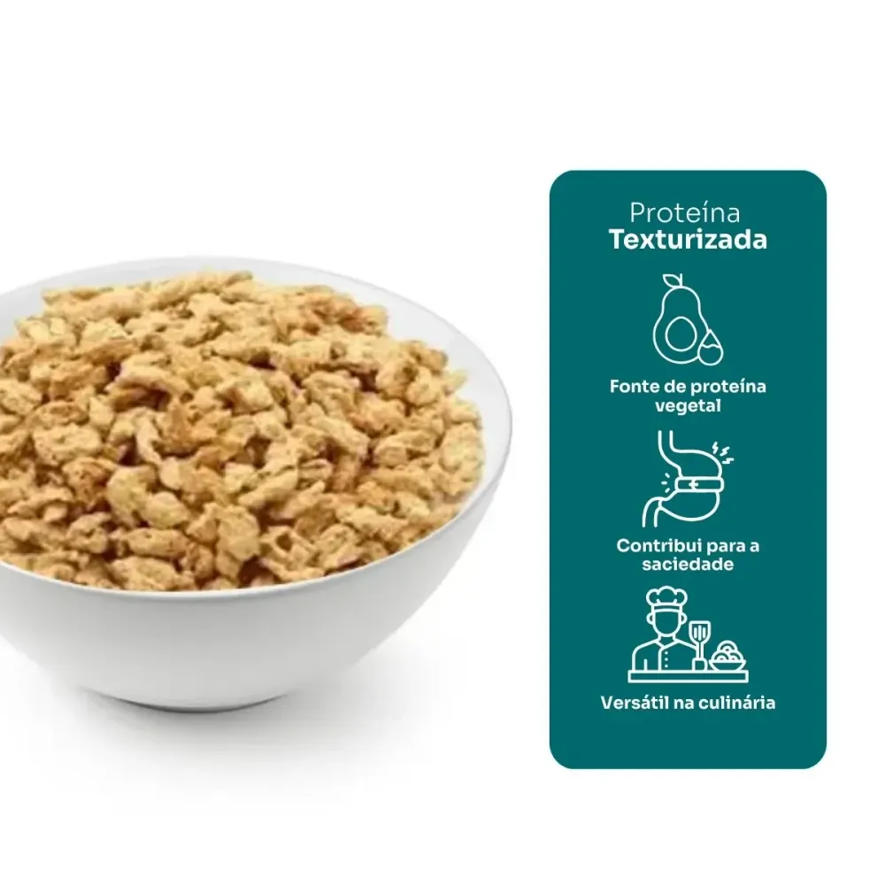 Proteína Texturizada de Soja 100G - Nação Verde