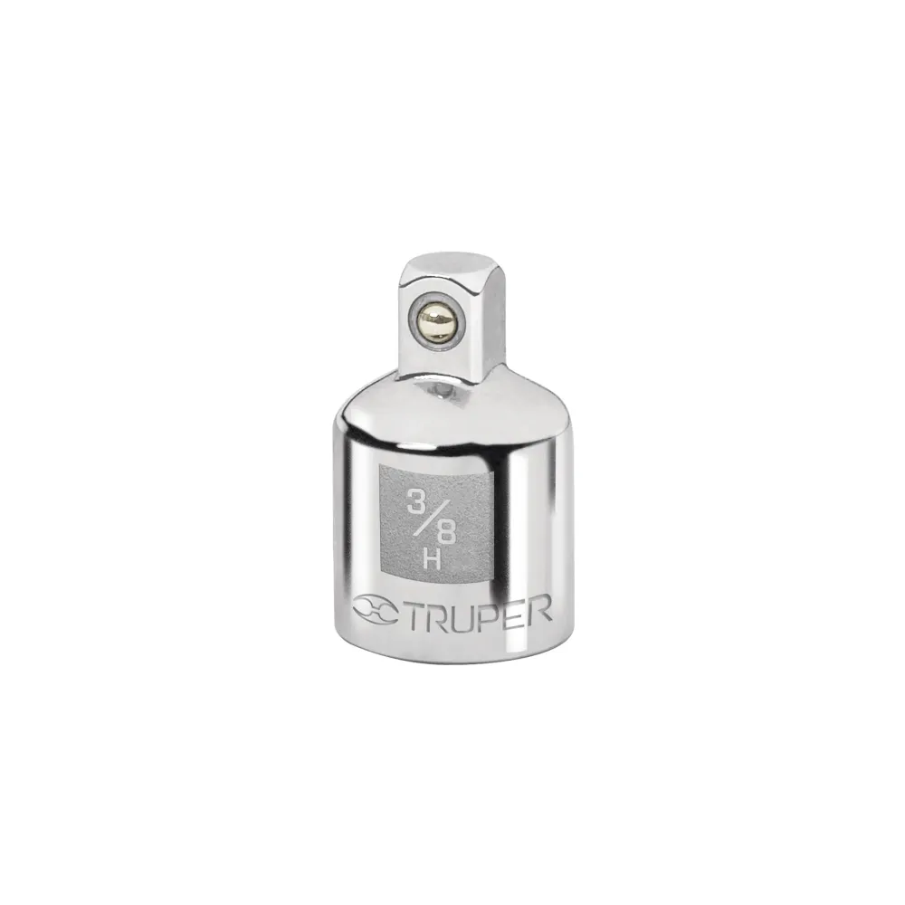 Adaptador Para Matraca De Cuadro 3/8' Cuadro 1/4', Truper 13423 Proveedora Ferretera La Mundial