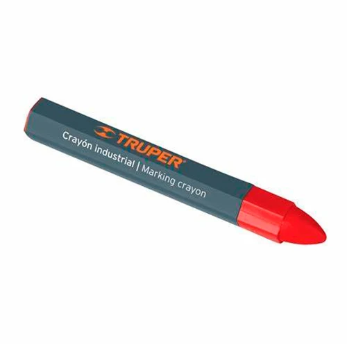 Blíster Con 2 Crayones de 12cm Industriales Rojos, Truper 101687 Proveedora Ferretera La Mundial