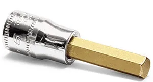 Dado Allen De 6 mm, Cuadro De 1/4", Snap-On TMAM6E Proveedora Ferretera La Mundial