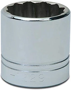 Dado Corto De 12 Puntas, 12mm X 1/2", Williams STM-1212 Proveedora Ferretera La Mundial