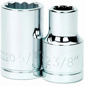 Dado Corto De 12 Puntas, 7/16" X 1/2", Williams 32214 Proveedora Ferretera La Mundial