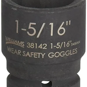 Dado De Impacto Corto 1 5/16" X 3/4", Williams 38142 Proveedora Ferretera La Mundial