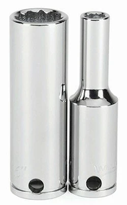 Dado De Mano Profundo: 3/8" De Accionamiento, 1/2" De Enchufe, 12 Puntos, Willams 31416-TH Proveedora Ferretera La Mundial