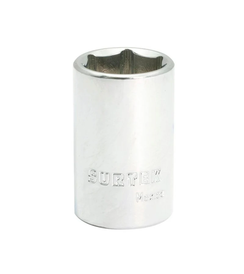 Dado métrico cuadro de 1/2", 6 puntas, 18 mm Surtek F5818HM Proveedora Ferretera La Mundial