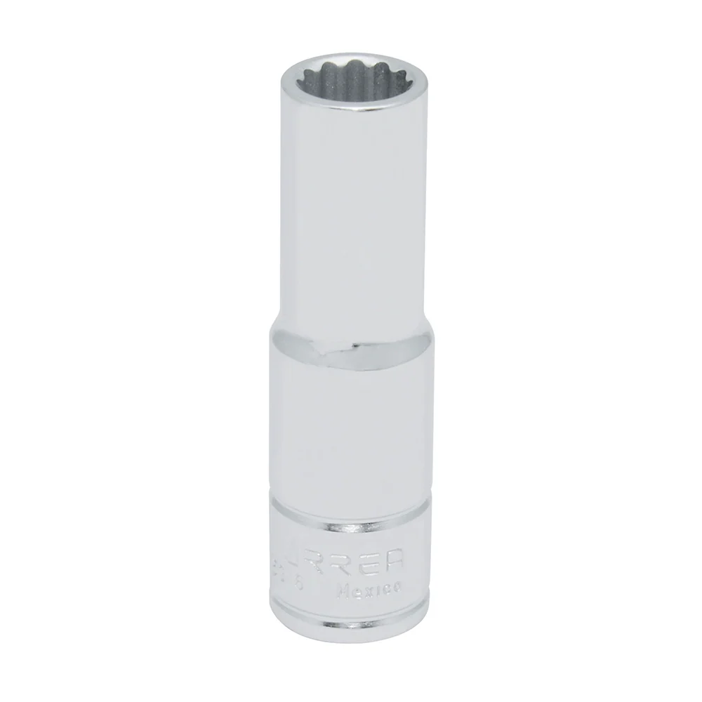 Dado de 12 Puntas 7/16" Cuadro de 1/2" Urrea 5414 Proveedora Ferretera La Mundial