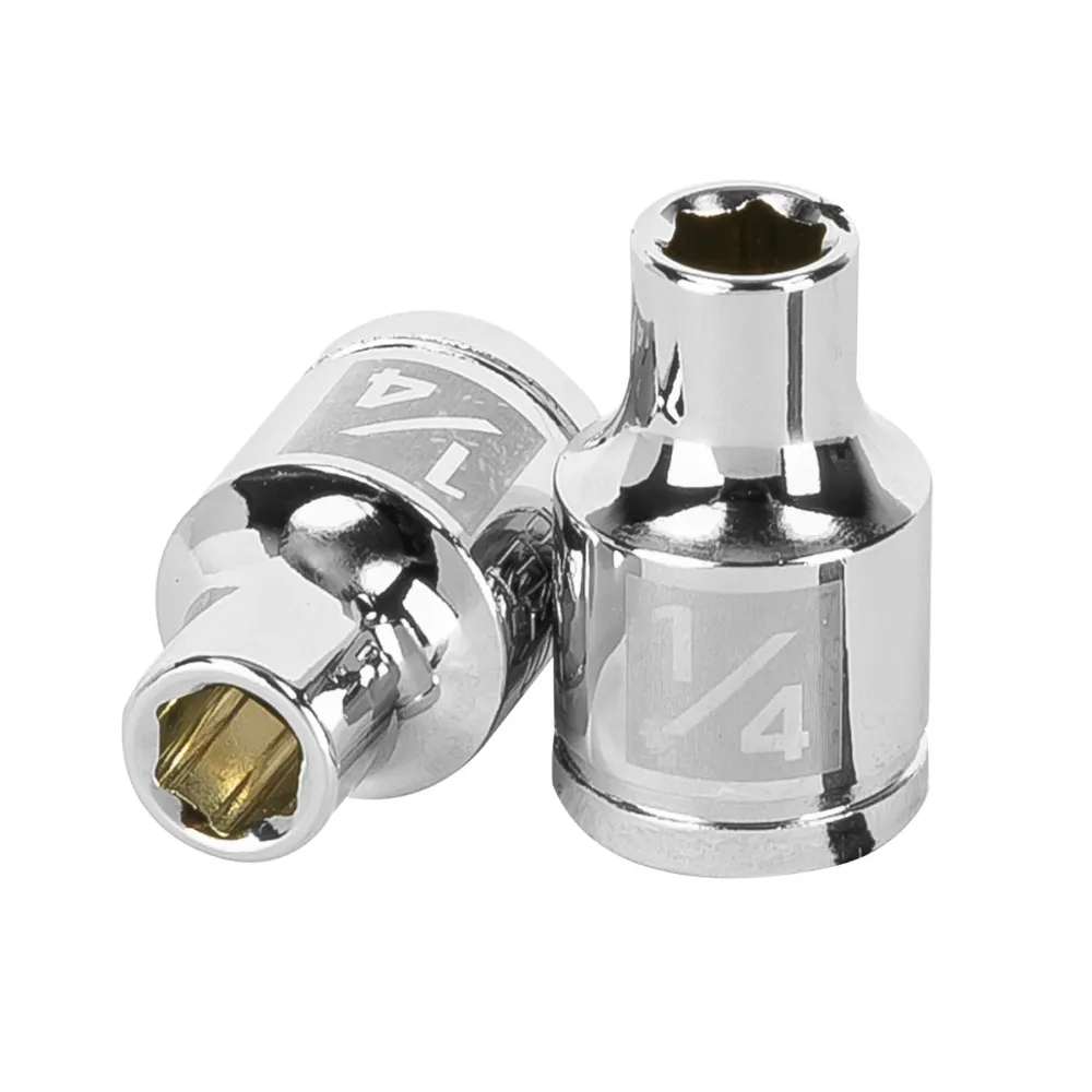 Dado De 1/4', 6 Puntas, Cuadro 3/8', Truper 13605 Proveedora Ferretera La Mundial