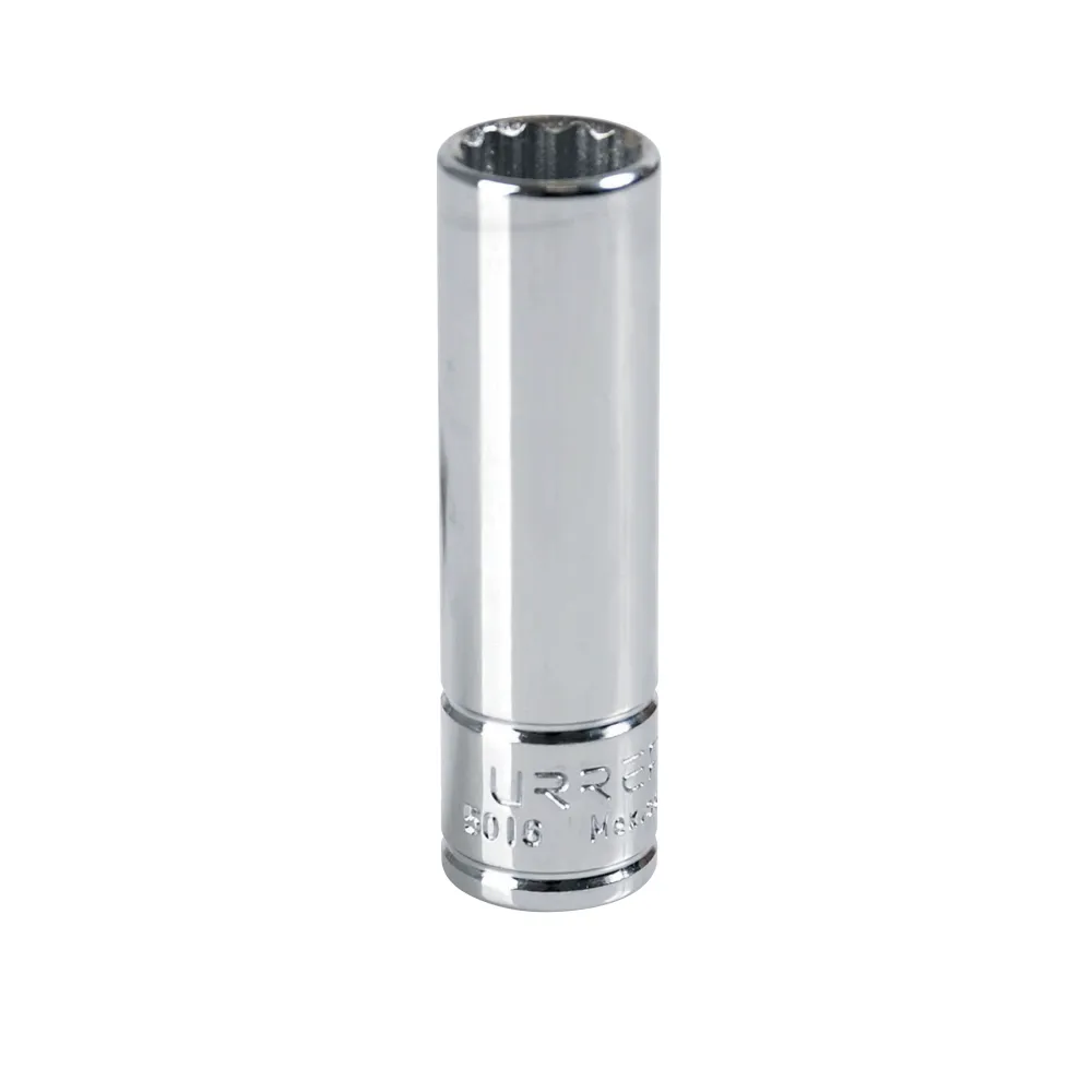 Dado de 12 Puntas Largo 11/16" Cuadro de 3/8" Urrea 5022 Proveedora Ferretera La Mundial
