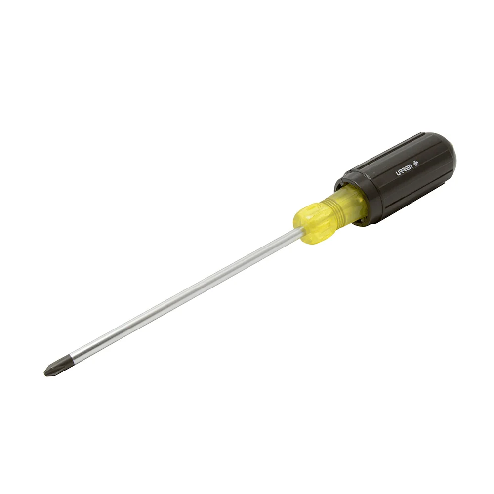 Desarmador Cushion Grip Barra Redonda Punta Phillips #1 3/16" x 8" Urrea 9483 Proveedora Ferretera La Mundial