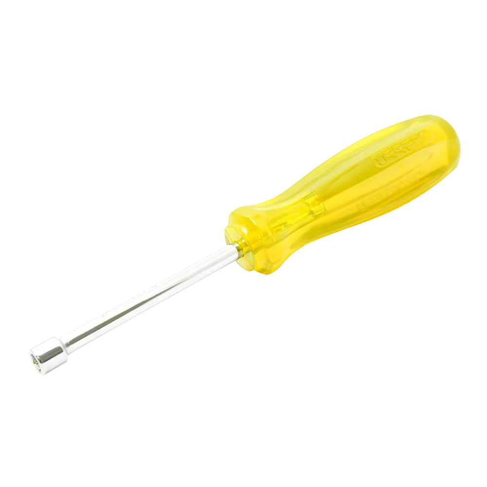 Desarmador Ámbar Barra Redonda Punta de Caja 9/16" x 3" Urrea 9218 Proveedora Ferretera La Mundial
