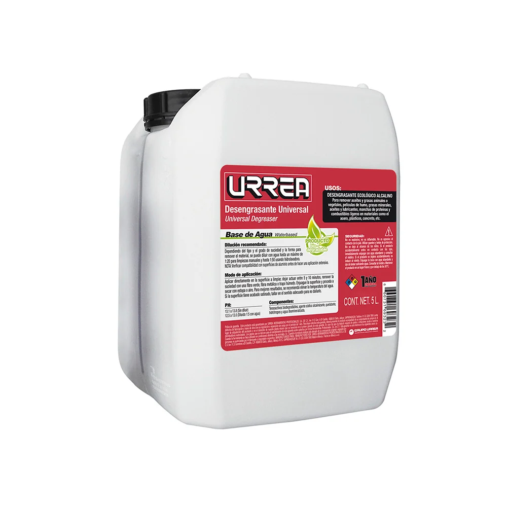 Desengrasante base agua 5L Urrea ECO15*** Proveedora Ferretera La Mundial