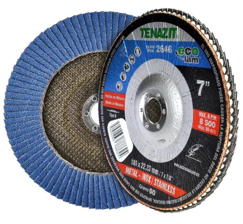 Disco Laminado 7" Ecolam Gdo 60 Austromex 2646 Proveedora Ferretera La Mundial