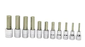 Juego De Dados Allen (11 Piezas), Cuadro De 3/8" (4-14mm), Snap-On 211EFAMY Proveedora Ferretera La Mundial