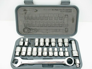 Juego De Dados Pass Thru, Cuadro De 3/8" (22 Piezas), Snap-On BLPPTSS3822 Proveedora Ferretera La Mundial