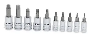 Juego De Dados Torx De 10 Piezas (T8-T50), Snap-On 210EFTXRY Proveedora Ferretera La Mundial