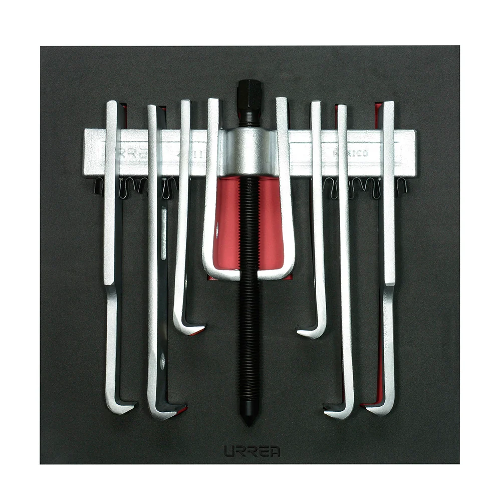 Juego de Extractor 10 toneladas de 14 piezas Urrea CH221 Proveedora Ferretera La Mundial