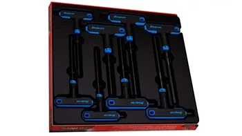 Juego De Llaves Allen Tipo T 3/32" - 3/8", Snap-On AWSG800A Proveedora Ferretera La Mundial