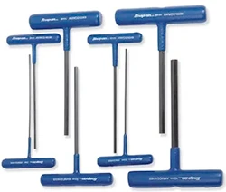 Juego De Llaves Hexagonales Empuñadura Forma T (2mm 10 mm) (8 Pzas), Snap-On AWMCG1600B Proveedora Ferretera La Mundial