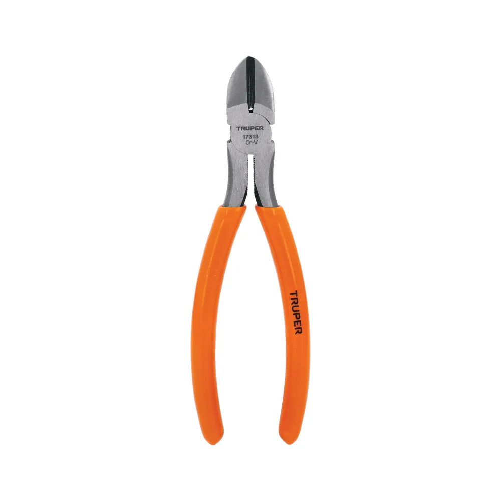 Pinza De Corte Diagonal 7" Mango De PVC, Truper 17313 Proveedora Ferretera La Mundial