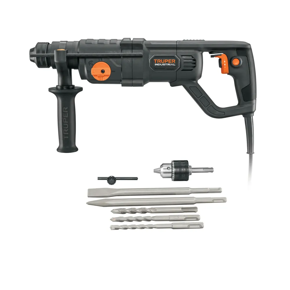 Rotomartillo SDS Plus, Mango D, 3.5 Joules, 800W, Industrial, Truper 102873 Proveedora Ferretera La Mundial