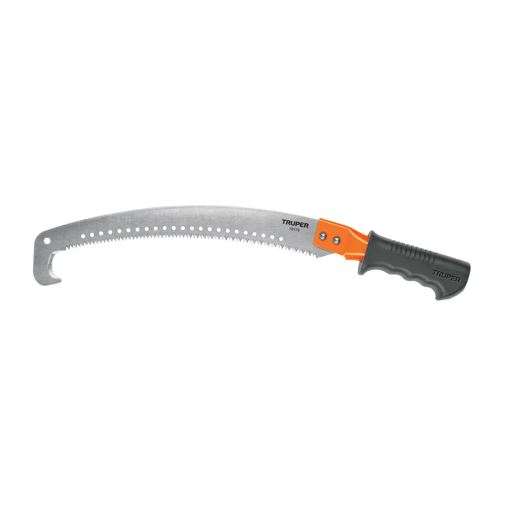Serrucho De Poda 14" C/Gancho, Curvo, 5 DPP ,Mango Comfort Grip, Truper 18179 Proveedora Ferretera La Mundial