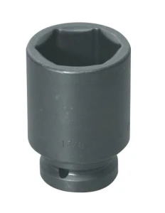 Vaso De Impacto De 1" Negro Industrial, Profundo 1" D, 6 Puntos 1-3/4", Williams 17-656 Proveedora Ferretera La Mundial